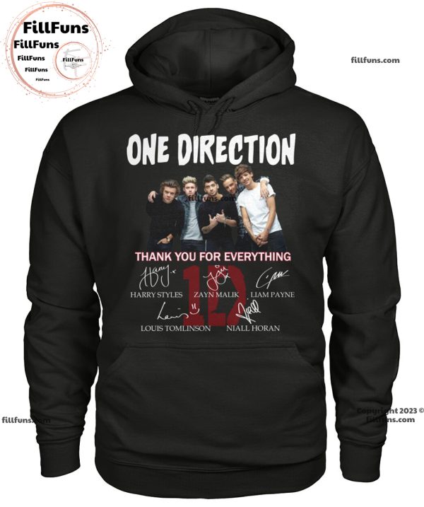 One Direction Thank You For Everything T-Shirt