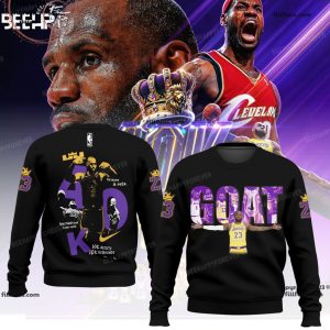 Lebron James G.O.A.T The Debate Is Over Black Hoodie