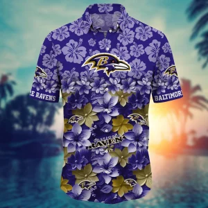 Baltimore Ravens NFL Hawaiian Shirt Trending Summer