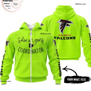 Custom Name NFL Atlanta Falcons Shenanigans Coordinator Hoodie