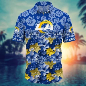 Los Angeles Rams NFL Hawaiian Shirt Trending Summer