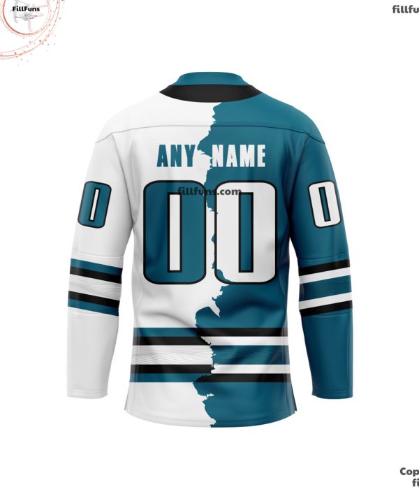 NHL San Jose Sharks Personalized Home Mix Away Hockey Jersey