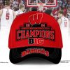 2024 Big Ten Men’s Basketball Tournament Champions Wisconsin Badgers Classic Cap – Black