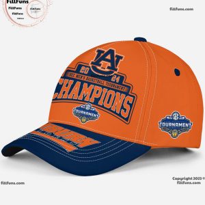 2024 SEC Men’s Basketball Tournament Champions Auburn Tigers Classic Cap – Orange