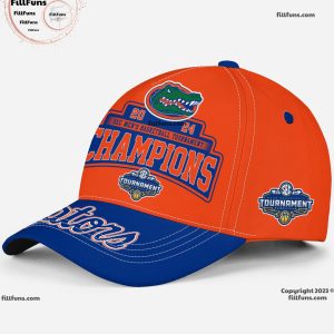 2024 SEC Men’s Basketball Tournament Champions Florida Gators Classic Cap – Orange