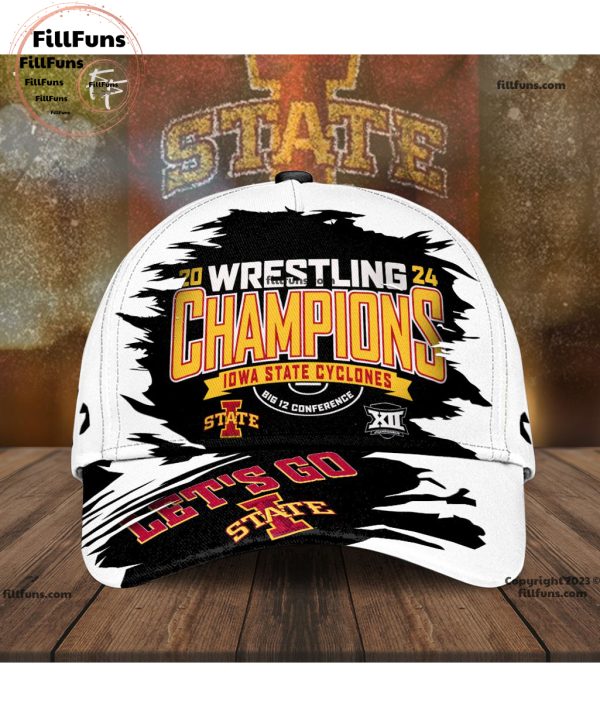 2024 Wrestling Champions Iowa State Cyclones Let’s Go State Classic Cap