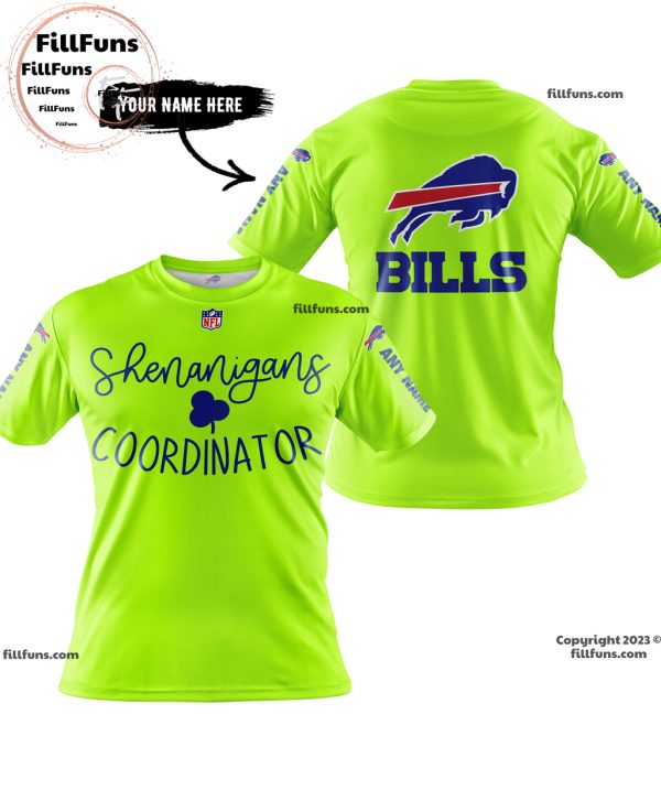 Custom Name NFL Buffalo Bills Shenanigans Coordinator Hoodie