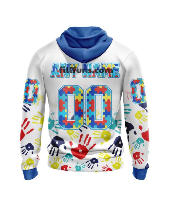 Personalized NHL St. Louis Blues Special Autism Awareness Design Hoodie