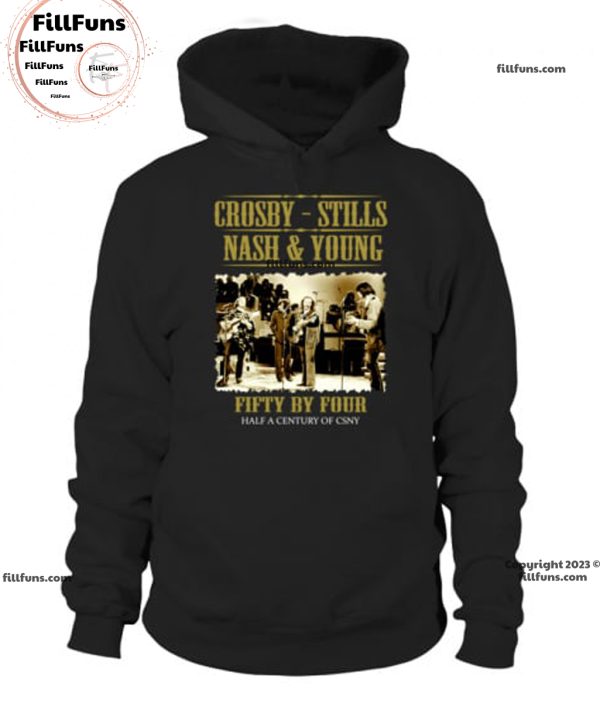 Crosby- Stills Nash And Young Fifty By Four Half A Century Of CSNY T-Shirt