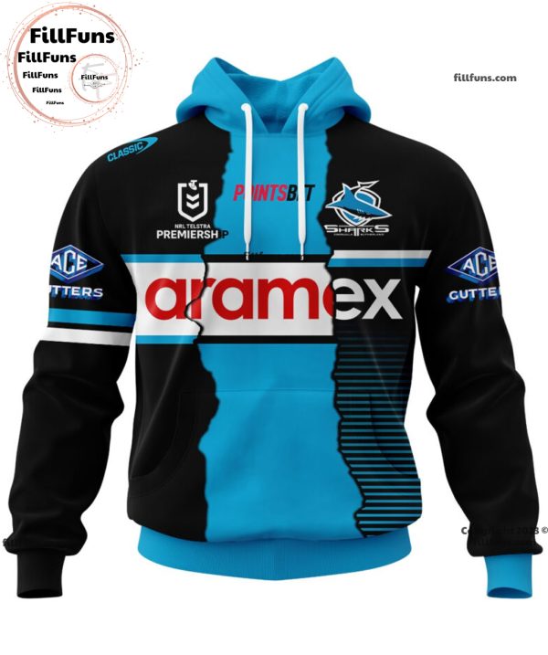 NRL Cronulla-Sutherland Sharks Special Mix Jersey Hoodie Joggers Set