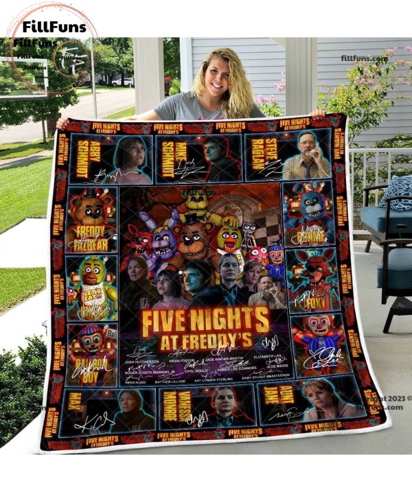 Five Nights at Freddy’s Signature Fleece Blanket