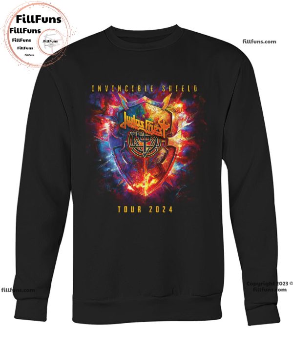 Judas Priest?s Invincible Shield Tour 2024 T-Shirt