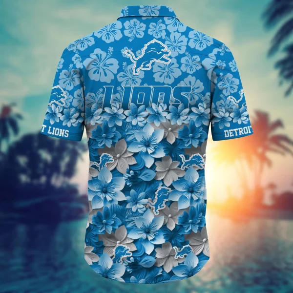 Detroit Lions NFL Hawaiian Shirt Trending Summer