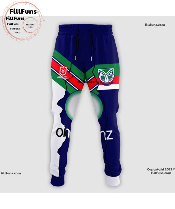 NRL New Zealand Warriors Special Mix Jersey Hoodie Joggers Set