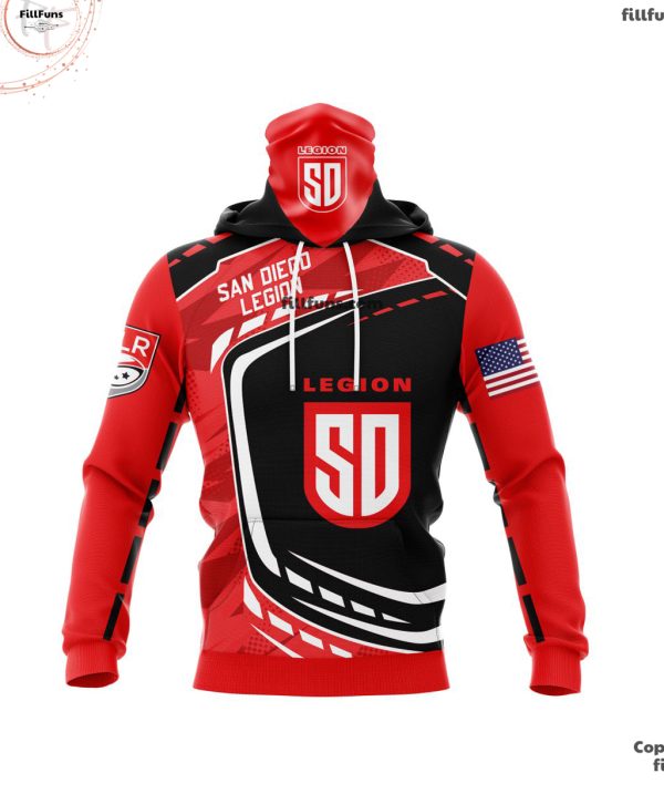 MLR San Diego Legion Special Design Concept Kits ST2402 3D Hoodie