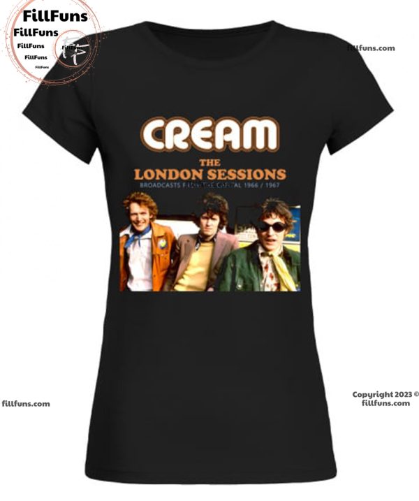 Cream Band The London Sessions Broadcasts From The Capital 19661967 T-Shirt