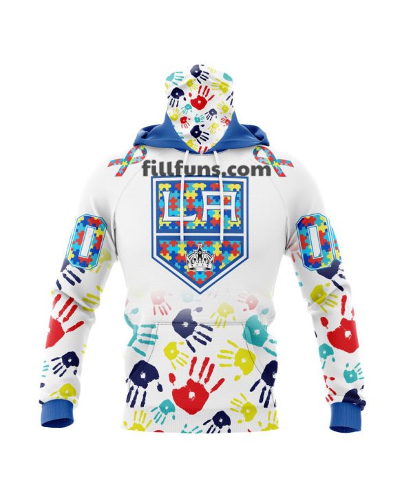 Personalized NHL Los Angeles Kings Special Autism Awareness Design Hoodie