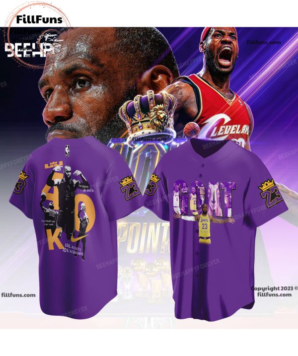 Lebron James G.O.A.T The Debate Is Over Purple Hoodie