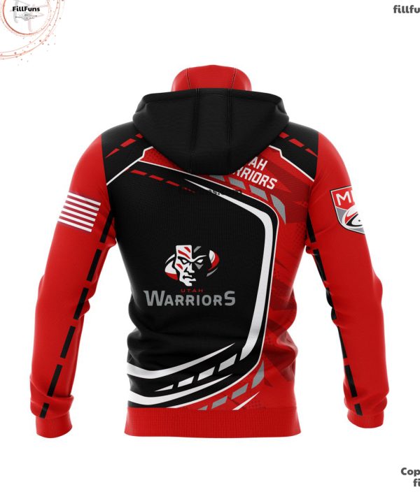 MLR Utah Warriors Special Design Concept Kits ST2402 3D Hoodie