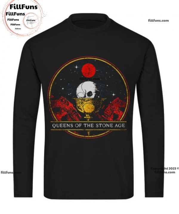 Queens Of The Stone Age Chalice & Skull T-Shirt