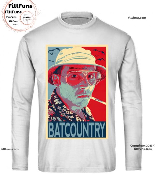Fear and Loathing in Las Vegas Batcountry Poster Design T-Shirt