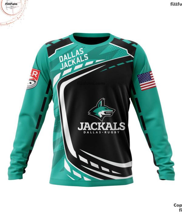 MLR Dallas Jackals Special Design Concept Kits ST2402 3D Hoodie