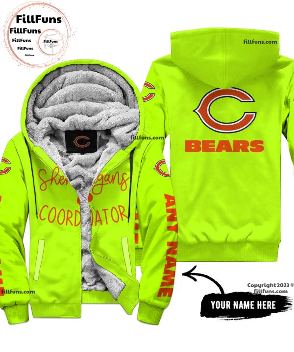 Custom Name NFL Chicago Bears Shenanigans Coordinator Hoodie