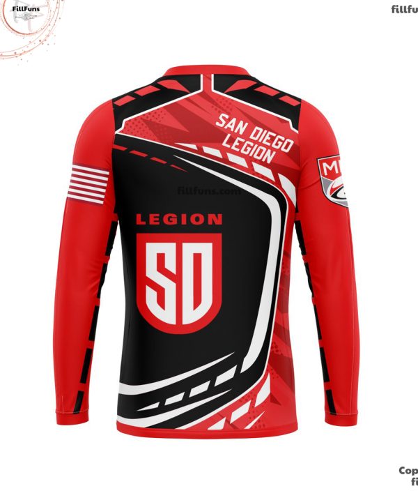 MLR San Diego Legion Special Design Concept Kits ST2402 3D Hoodie