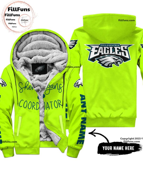 Custom Name NFL Philadelphia Eagles Shenanigans Coordinator Hoodie