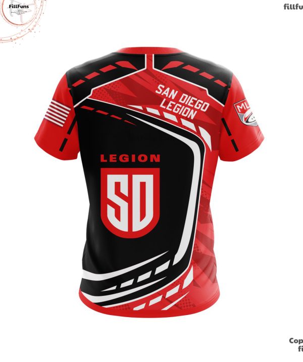 MLR San Diego Legion Special Design Concept Kits ST2402 3D Hoodie