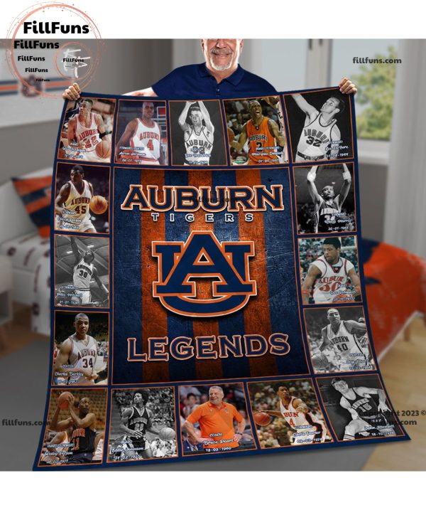 Auburn Tigers Legends Fleece Blanket