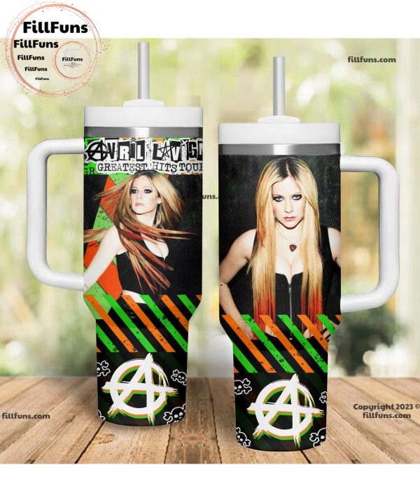 Avril Lavigne Greatest Hits Tour Stanley Tumbler 40oz