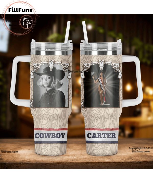 Cowboy Carter Beyonce Stanley Tumbler 40oz