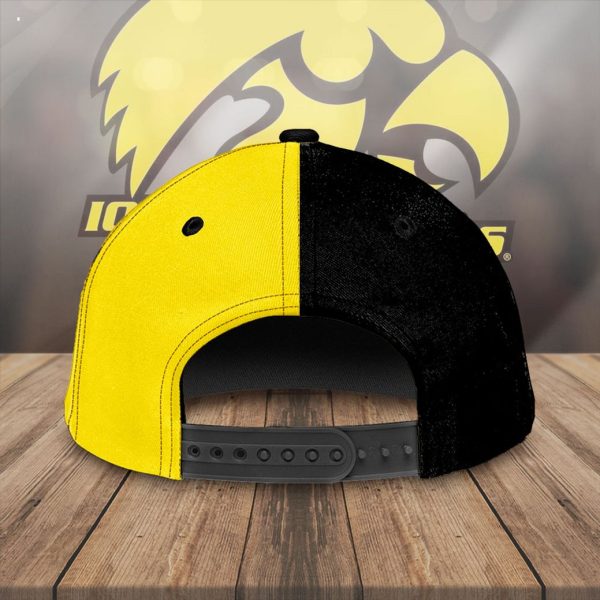 Custom Name 3-Peat 22 23 24 B1G Champions Back To Back To Back Iowa Hawkeyes Classic Cap