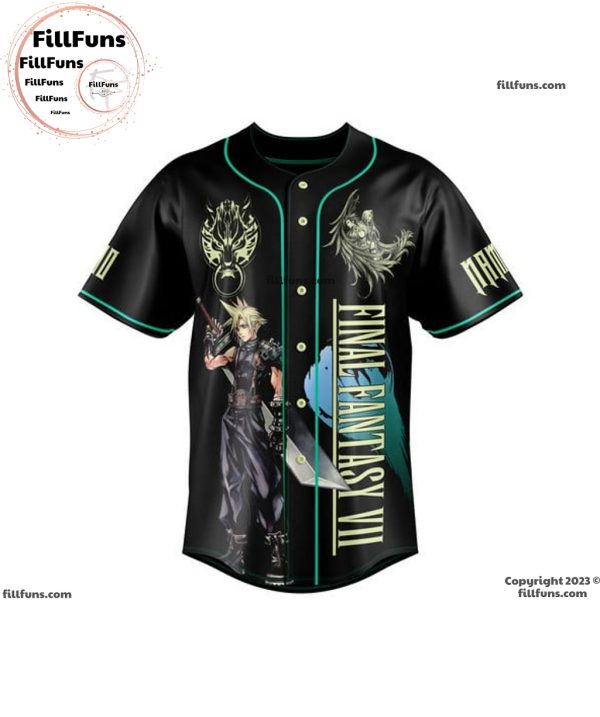 Final Fantasy VII Omnislash! Persionalized Baseball Jersey