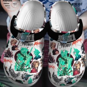 Final Fantasy VII Pattern Crocs