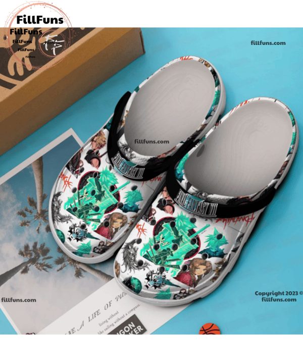 Final Fantasy VII Pattern Crocs