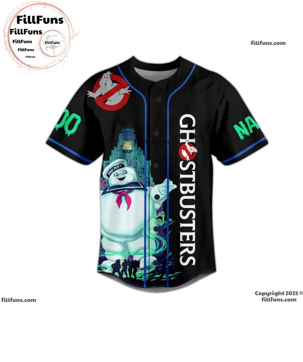 Ghostbusters Who Ya Gonna Call_ Baseball Jersey