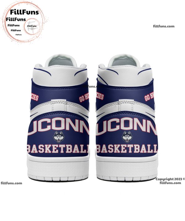 Go Huskies Uconn Basketball We Are Huskies Air Jordan 1 High Top