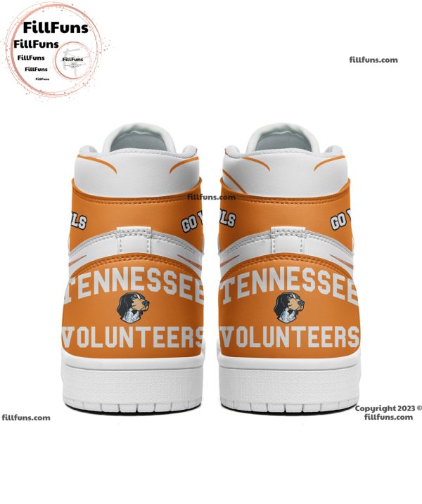 Go Vols Tennessee Volunteers We Believe Tennessee Air Jordan 1 High Top