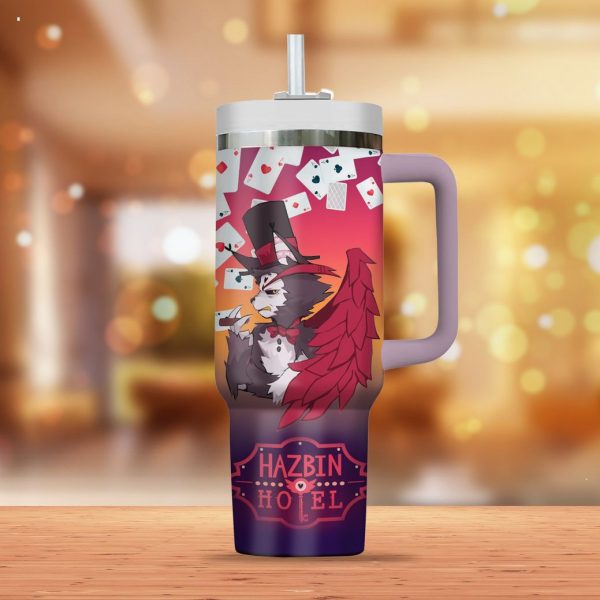 Hazbin Hotel Husk Stanley Tumbler 40oz