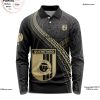 LIGA MX Pumas UNAM Special Black And Gold Long Sleeve Polo Design