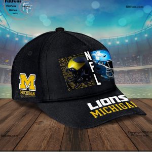 Michigan Wolverines Football x Detroit Lions Classic Cap