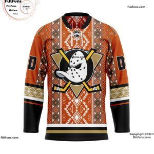 NHL Anaheim Ducks Personalized 2024 Native Design Hockey Jersey