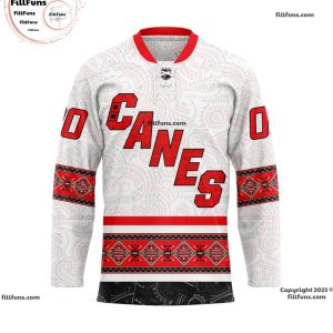 NHL Carolina Hurricanes Personalized 2024 Native Design Hockey Jersey