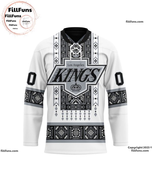 NHL Los Angeles Kings Personalized 2024 Native Design Hockey Jersey