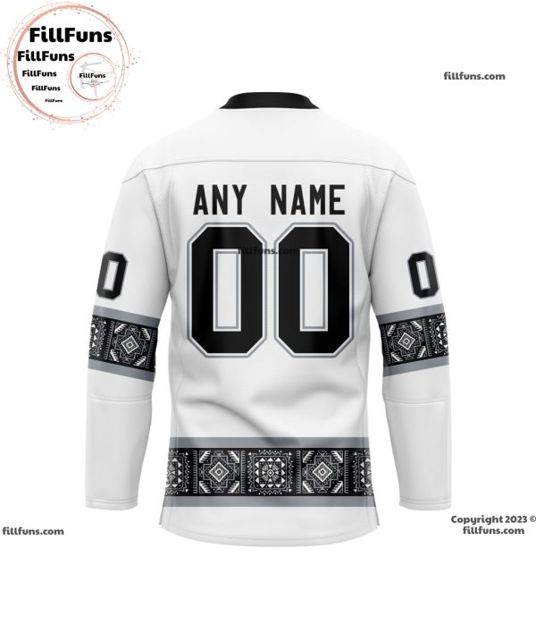 NHL Los Angeles Kings Personalized 2024 Native Design Hockey Jersey