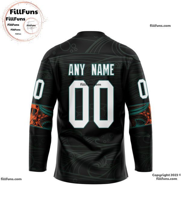 NHL San Jose Sharks Personalized 2024 Native Design Hockey Jersey