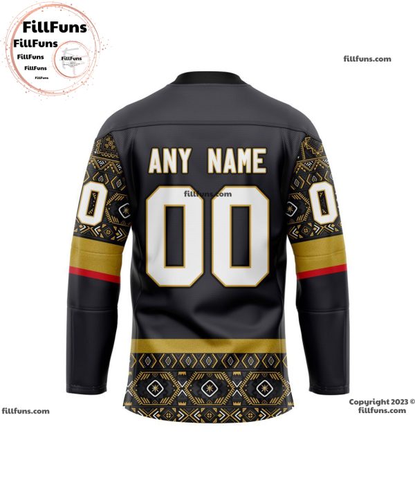 NHL Vegas Golden Knights Personalized 2024 Native Design Hockey Jersey