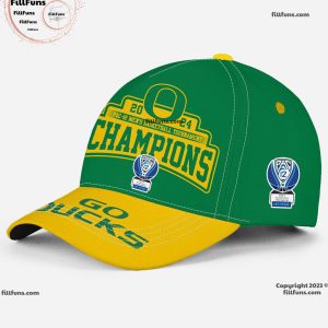 Oregon Ducks 2024 PAC-12 Men’s Basketball Tournament Chamopions Go Ducks Classic Cap – Green